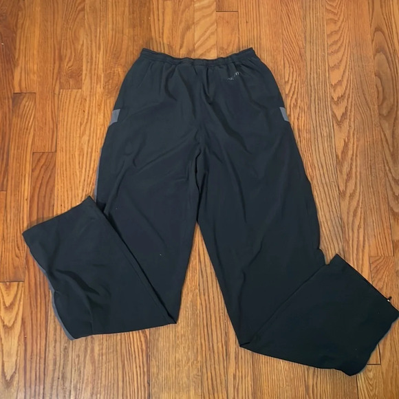 Nike Lightweight shell windpants track pants Y2k street wear black men small - Picture 2 of 9